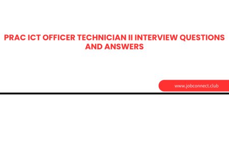 PRAC ICT OFFICER TECHNICIAN II