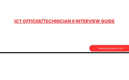 ICT Officer/Technician II Interview Guide