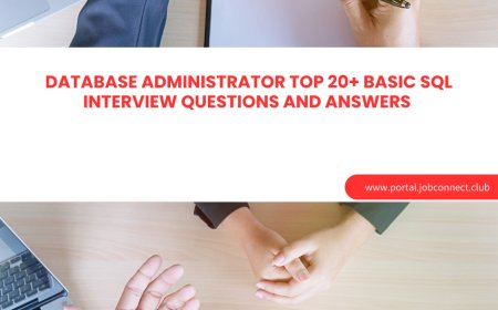 Database Administrator Top 20+ Basic SQL Interview Questions and Answers