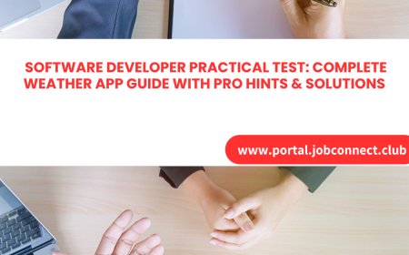 Software Developer Practical Test: Complete Weather App Guide with Pro Hints & Solutions