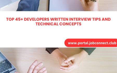 Top 45 Developers WRITTEN Interview Tips and Technical Concepts