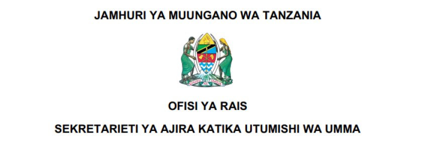 TANGAZO LA KUITWA KAZINI LEO
